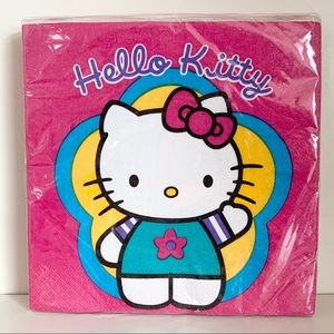 Vintage 1999 Hello kitty napkins